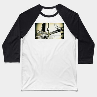 Queen Street & La Brea1, Inglewood, CA by Mistah Wilson Baseball T-Shirt